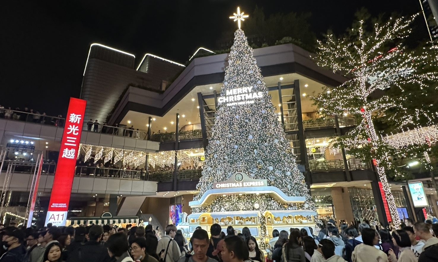 最美耶誕燈飾 2025繽紛耶誕玩台北