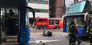 北市遊覽車駕駛稱身體不適 逆向撞機車及客運3傷 – 公視新聞網PNN