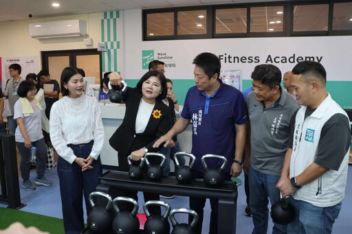 虎尾全民運動館啟用 健康城市邁入新里程碑