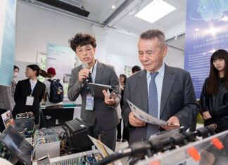 北科大攜手明緯推永續科技展 「智慧醫療照護能量站」奪金獎 – 生活 – 自由時報電子報